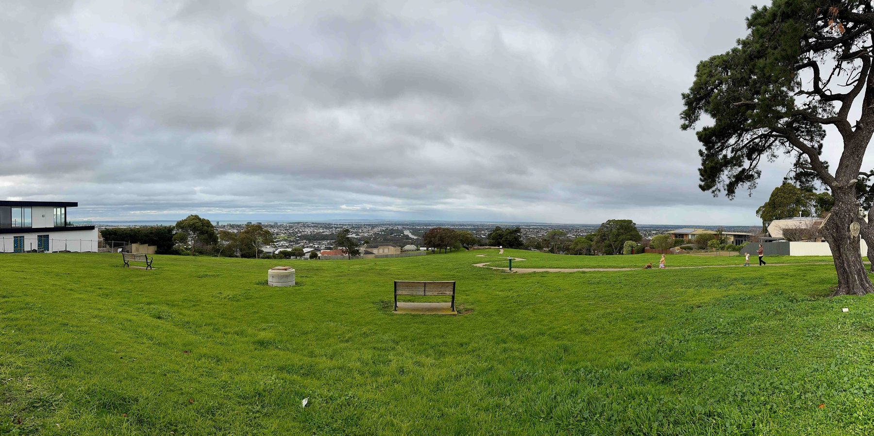 Panoramic view from Montpellier Park, Highton